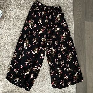 Floral high waisted Culottes